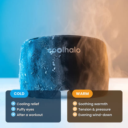 The CoolHalo cooling wrap used hot or cold