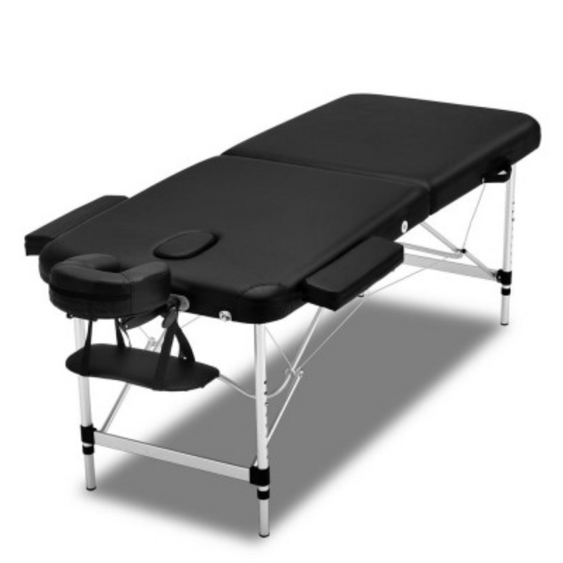 Portable-Aluminium-2-Fold-Treatment-Beauty-Therapy-Table-Bed-55cm