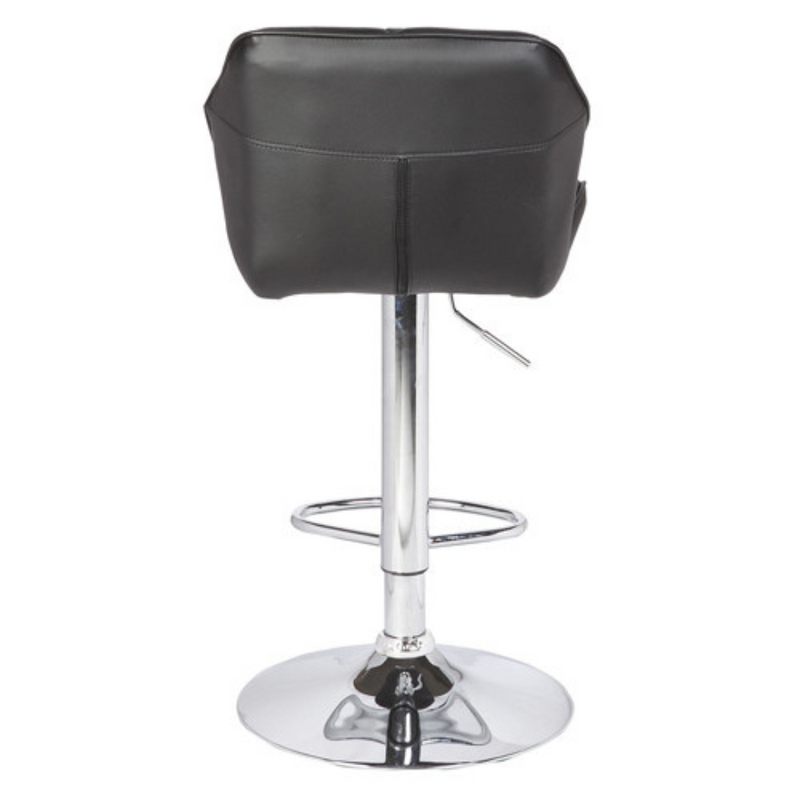 Themis Faux Leather Mid High Back Bar Stool