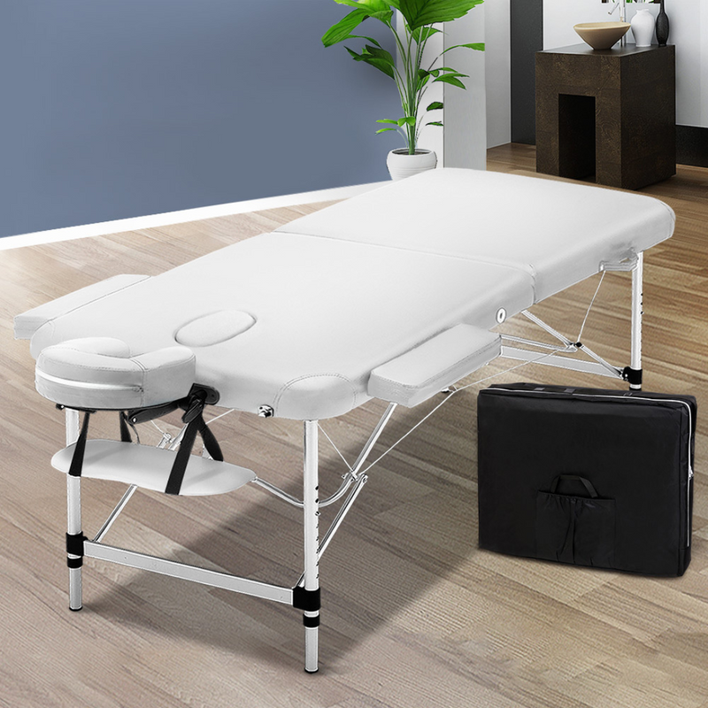 Portable-Aluminium-2-Fold-Treatment-Beauty-Therapy-Table-Bed-75cm-6