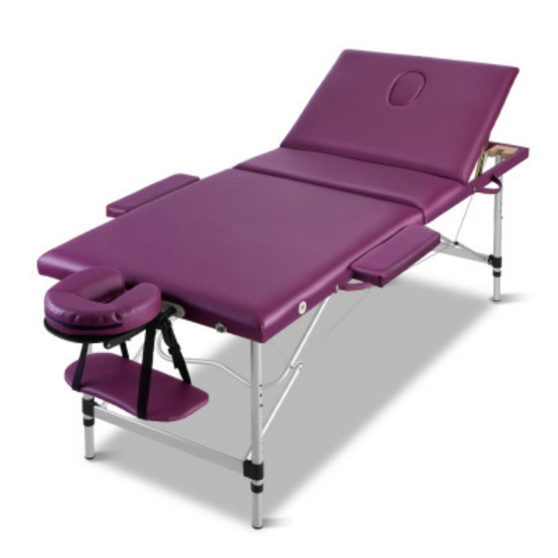 Portable-Aluminium-3-Fold-Treatment-Beauty-Therapy-Table-Bed-75cm-7