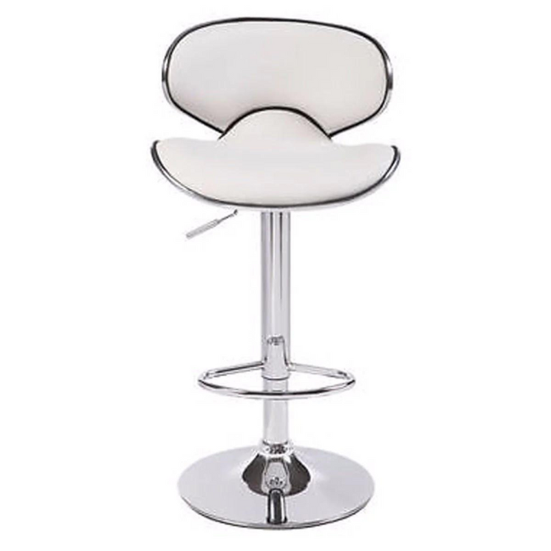 Hekate Faux Leather Mid High Back Bar Stool