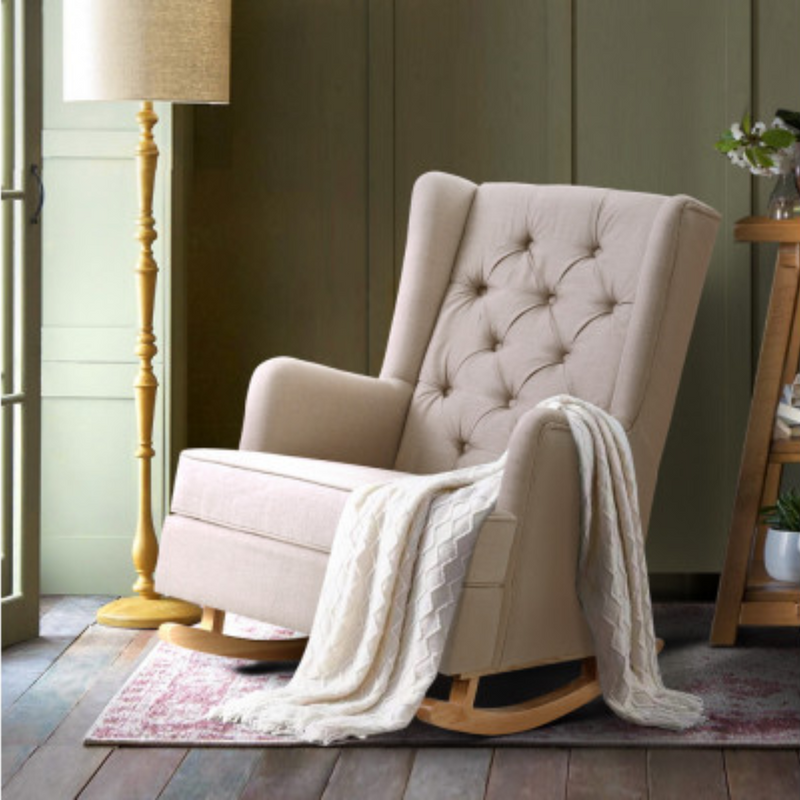 GEMA Fabric Rocking Armchair Recliner