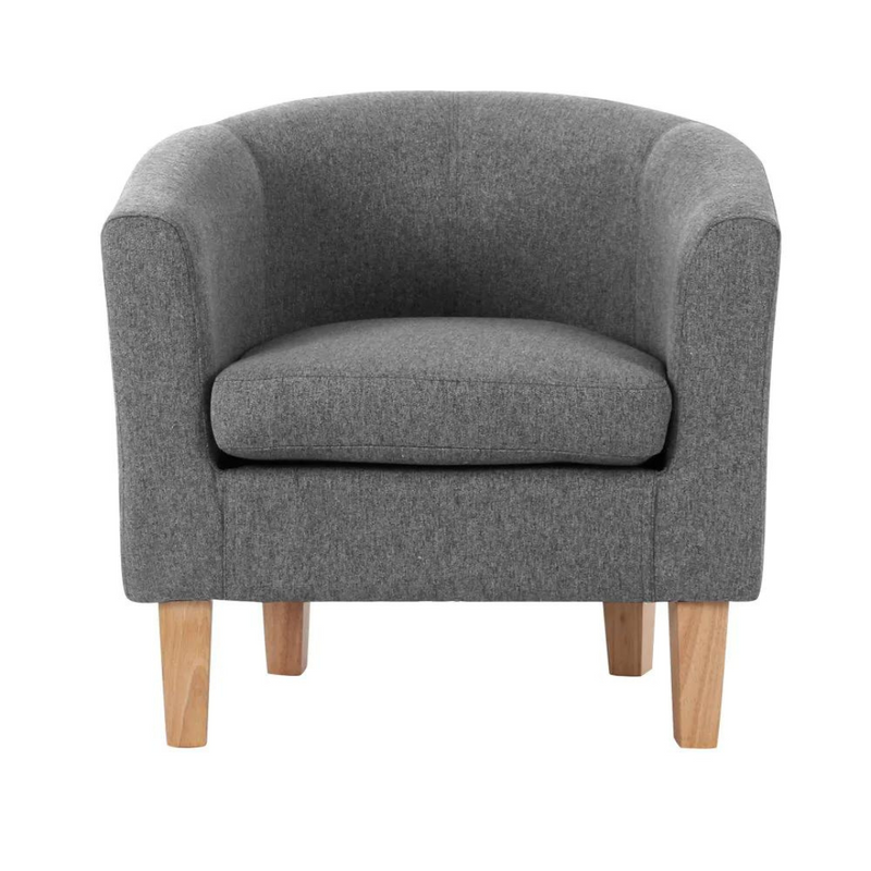 Tappa Fabric Accent Armchairs Sofa