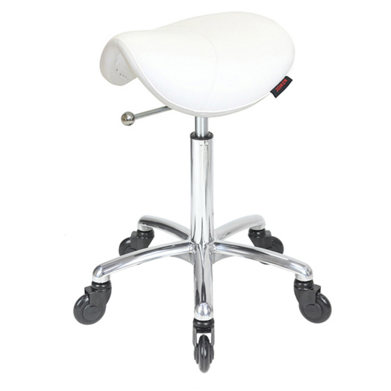 Charon-Premium-Saddle-Chair-Stool-White
