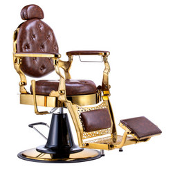 Cronos-Barber-Chair-Brown-Gold