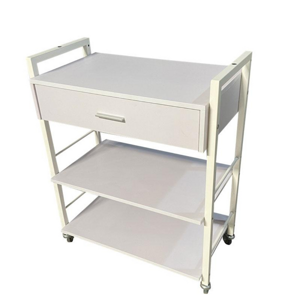 Europa-Drawer-Beauty-Salon-Trolley-White