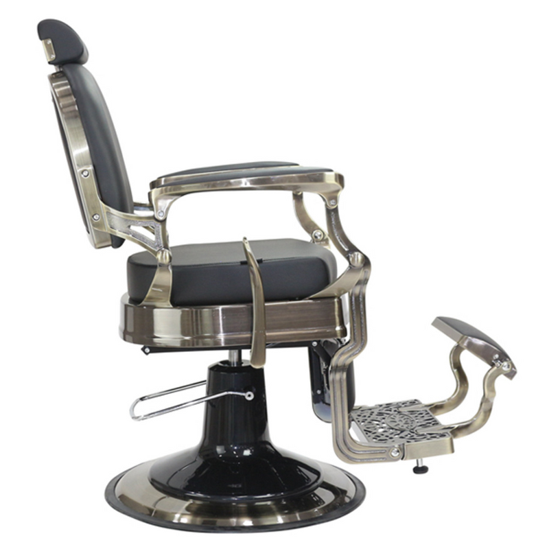 Hades-Barber-Chair-ANTIQUE-FRAME-Black-1