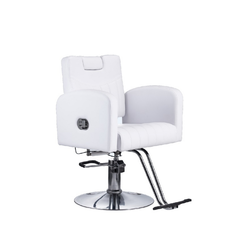 Neptune-Reclining-Salon-Chair-White