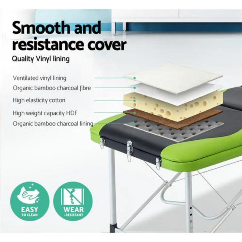      Portable-Aluminium-3-Fold-Treatment-Beauty-Table-Bed-75cm-3
