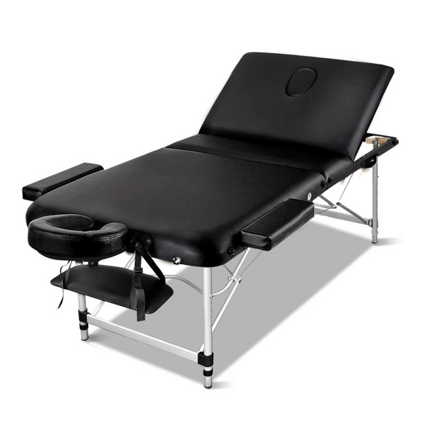 Portable-Aluminium-3-Fold-Treatment-Beauty-Therapy-Table-Bed-80cm