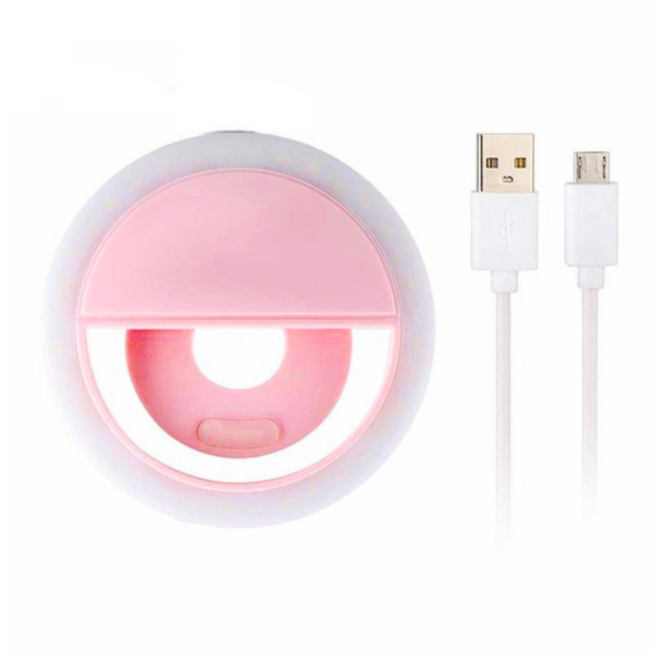 Rechargeable-Clip-on-Selfie-Ring-Light